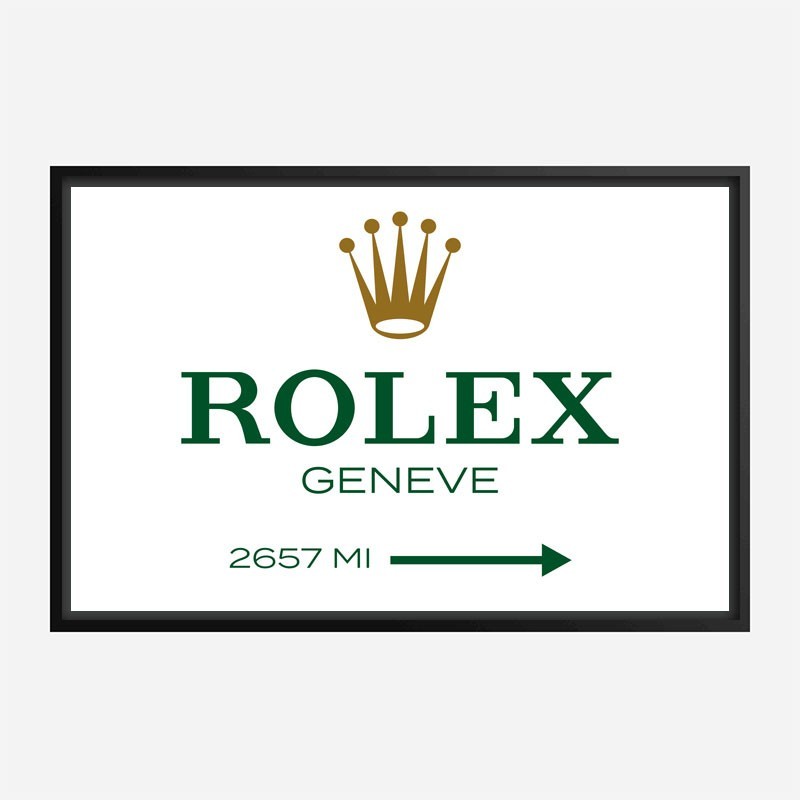 Rolex Sign Wall Art